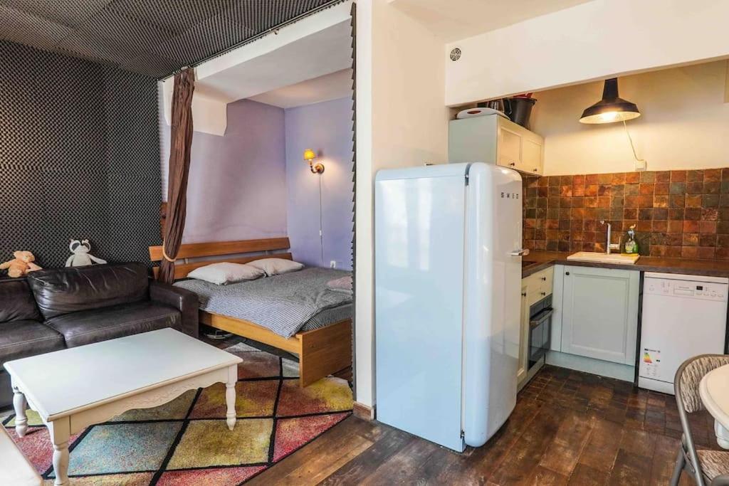 Studio With Home Cinema@Paris Chatelet Exterior foto